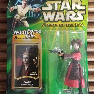 Star Wars Sabe' Queens Decoy Figure NIB